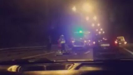 Wypadek w Sosnowcu na DK94: Samochód potrącił śmiertelnie pieszego ZDJĘCIA