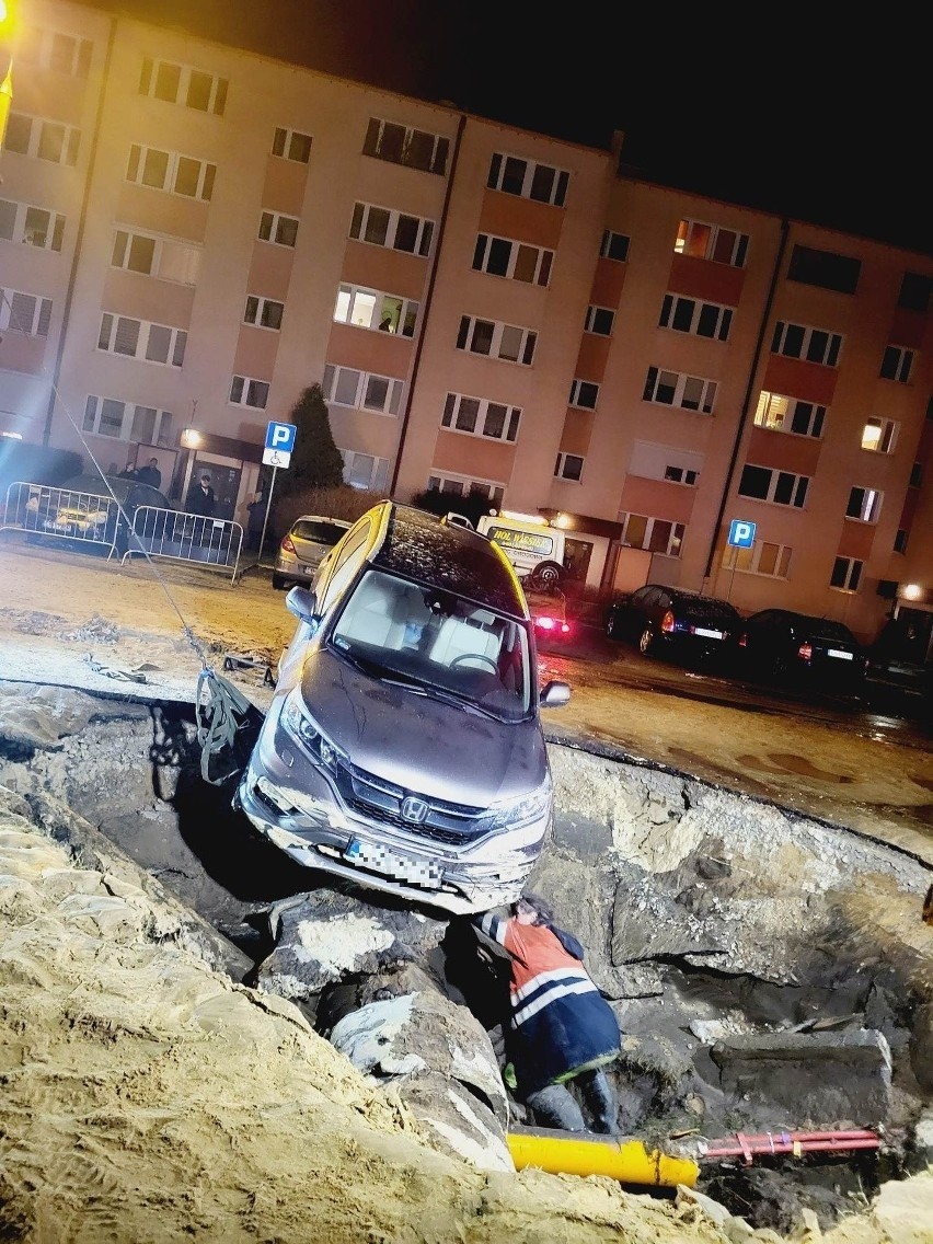 We wtorek, 7 marca, przy ul. Kleina w Bydgoszczy awarii...