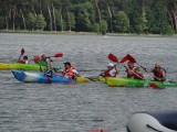 Walczyli na Zalewie Zemborzyckim w 15. Regatach Kajakowych o Puchar Lubelskiego Koziołka. Zobacz zdjęcia