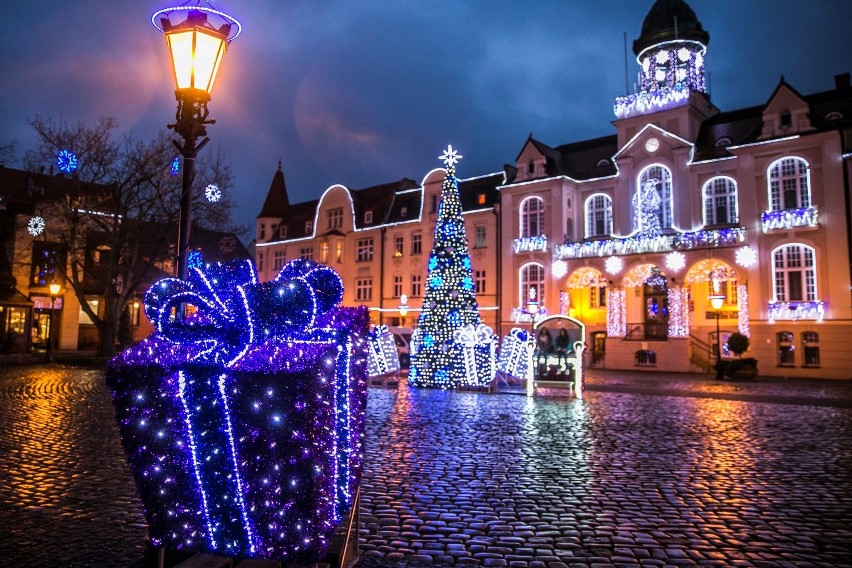 Wejherowo walczy o tytuł najpiękniej oświetlonego miasta w Polsce! 