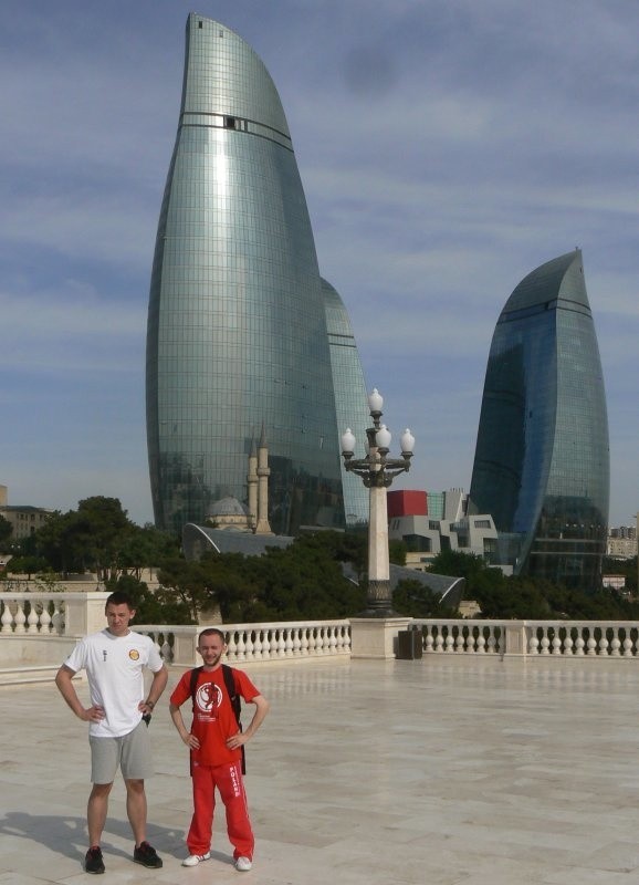 Mateusz Garbacz i Michał Ciechanowski w Baku