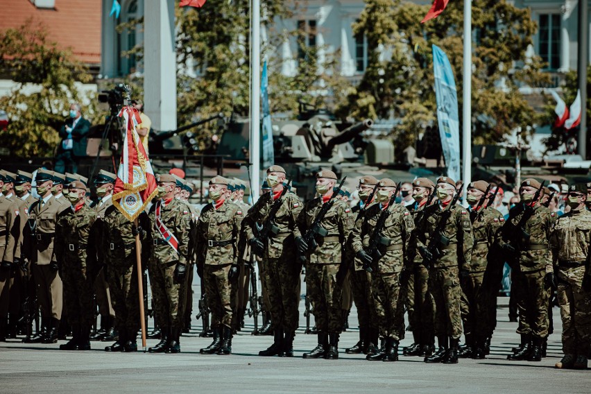 Poznańscy terytorialsi reprezentowali całą swoją formację.