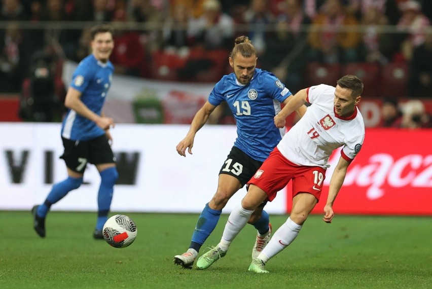 Dwaj byli piłkarze Korony Kielce Ken Kallaste i Joonas Tamm zagrali w reprezentacji Estonii w meczu z Polską na PGE Narodowym w Warszawie 