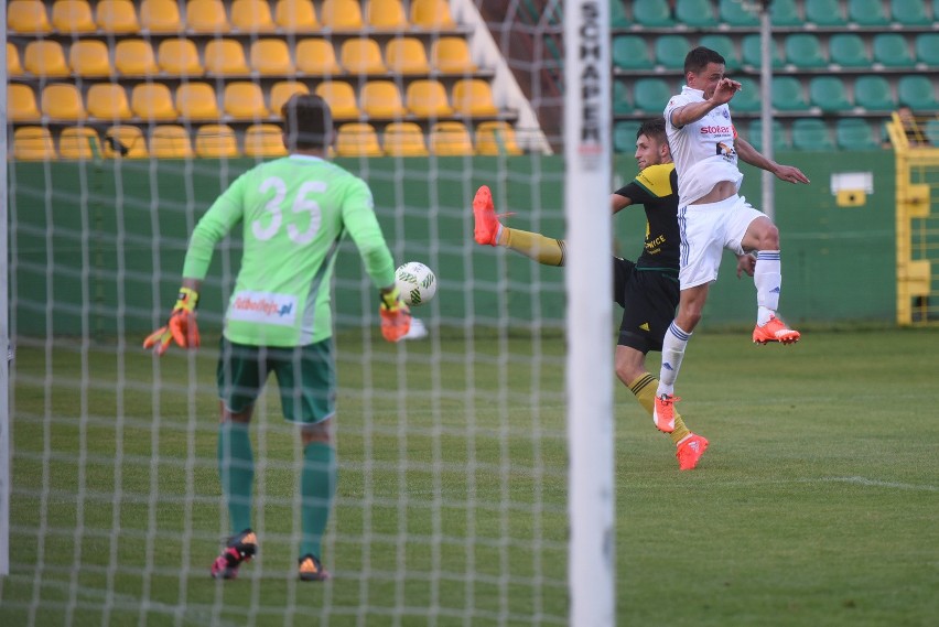 GKS Katowice przegrał na własnym stadionie z Wigrami.