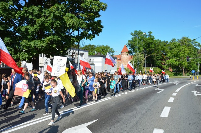 Marsz na Bytów. Inscenizacja wydarzeń sprzed prawie stu lat