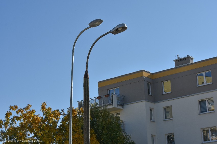Nowe latarnie na białostockich osiedlach