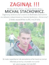 Rodzina i znajomi szukają Michała Stachowicza
