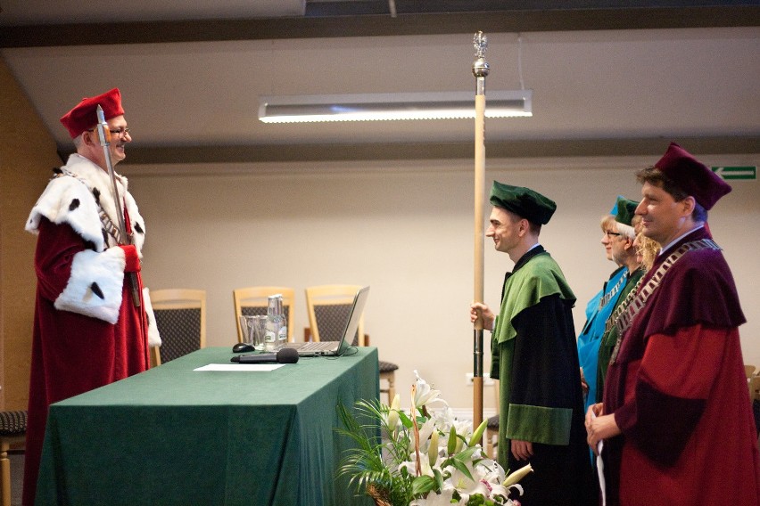 Profesor Roman Drozd pożegnał się z Akademią Pomorską