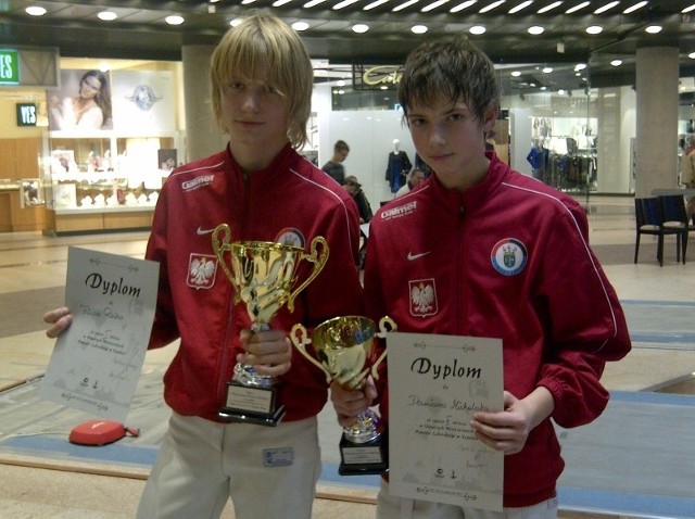 Filip Ralko (z lewej) i Damian Michalak,