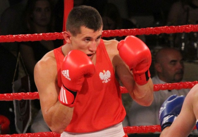 Bartosz Gołębiewski wygrał swoją walkę w meczu z Węgrami 