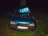 Pijany kierowca spowodował wypadek. Miał zakaz prowadzenia pojazdów. (zdjęcia)