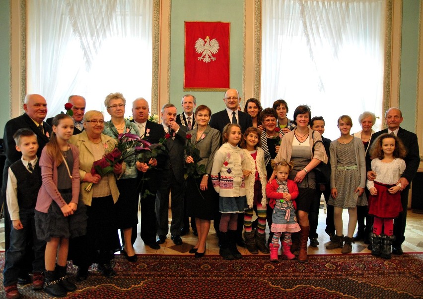 Sześć par odebrało w sobotę w Lublinie Medale za Długoletnie...