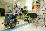 Wrocławianin skonstruował wózek inwalidzki sterowany...powietrzem