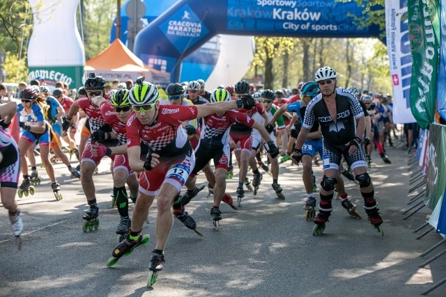 Cracovia Maraton 2018 - bieg na rolkach