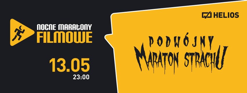 13.05 Podwójny Maraton Strachu w kinach Helios Rzeszów                      