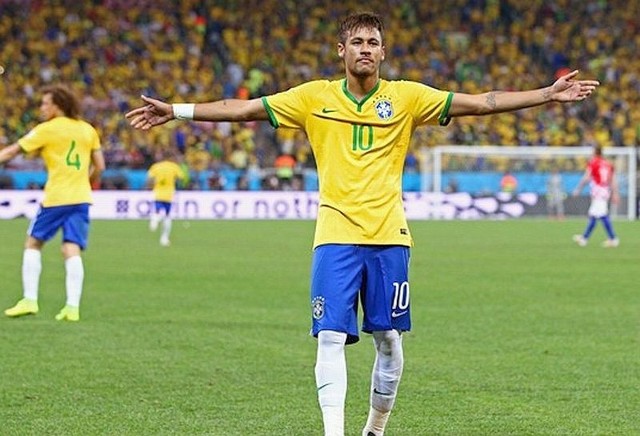 Brazylijczyk Neymar.