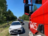W Cierpicach pod Toruniem, na drodze krajowej nr 10 zderzyły się trzy samochody [zdjęcia] 