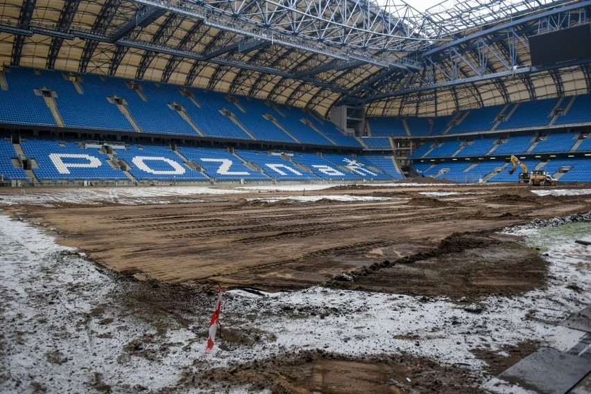 Rozpoczęła się wymiana murawy na Stadionie Miejskim w...