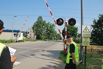 Mikołów: "Zatrzymaj się i żyj". Policja wspólnie z strażnikami i sokistami [ZDJĘCIA]