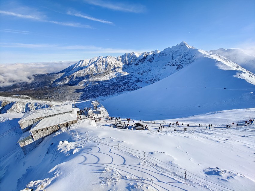 W Tatrach mamy śnieg! Niby nic nadzwyczajnego w styczniu....