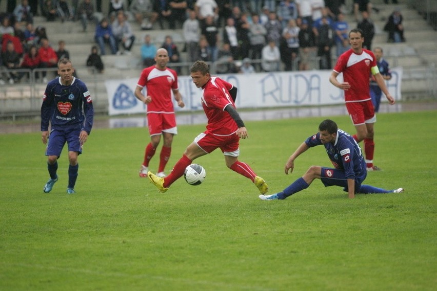 Sparing: Ruch Chorzów pokonał Polonię Bytom 4:0 [ZDJĘCIA]