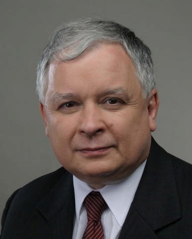 Tragicznie zmarły Prezydent RP Lech Kaczyński