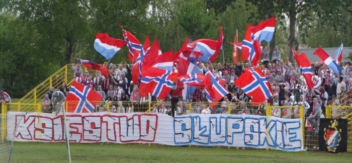 W meczu 27. kolejki III ligi, Gryf Slupsk pokonal Baltyk...