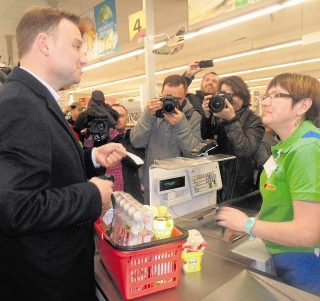 Andrzej Duda, który prowadził wczoraj kampanię na Podbeskidziu, odmówił skomentowania zarzutów w sprawie SKOK-ów