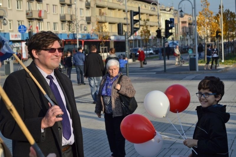 Częstochowa. Marsz Niepodległości środowisk prawicowych