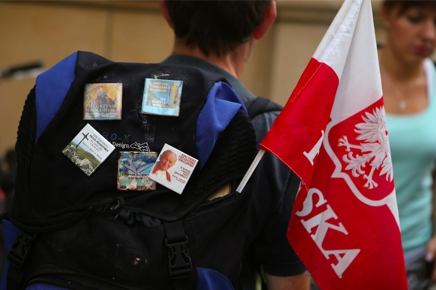 Tak wyglądał wymarsz ubiegłorocznej pielgrzymki na Jasną...