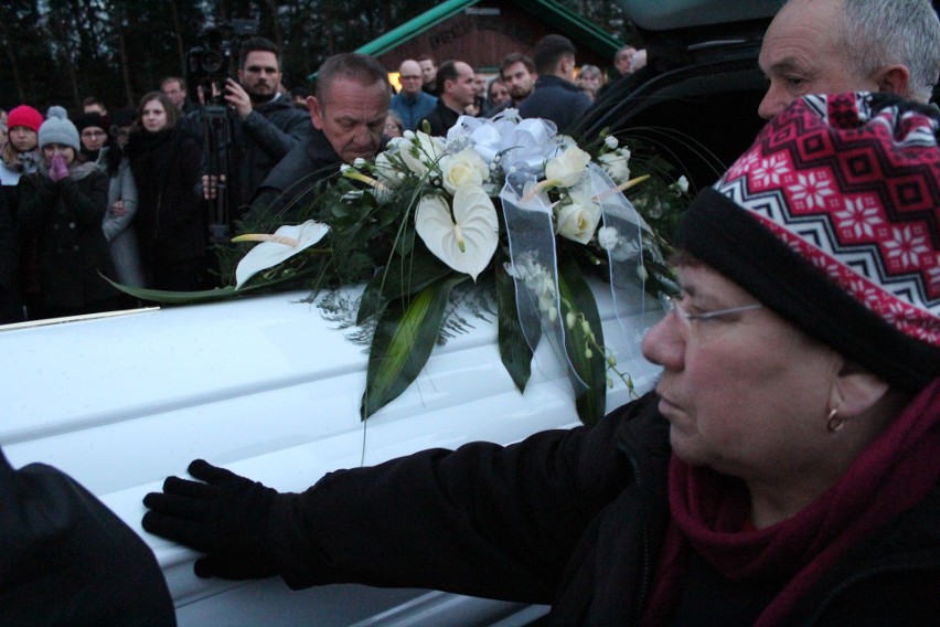 Pogrzeb Heleny Kmieć. Została pochowana w Libiążu