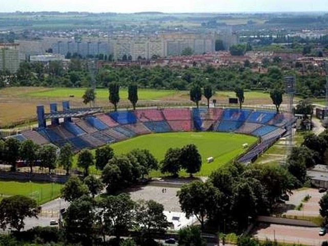 Stadion miejski im. Floriana Krygiera.