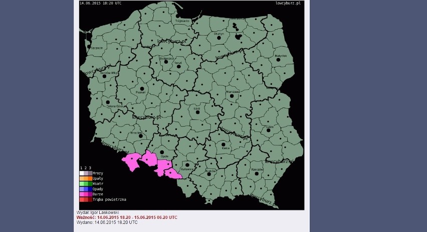 Burze na Śląsku to kwestia kilku godzin. Możemy spodziewać...