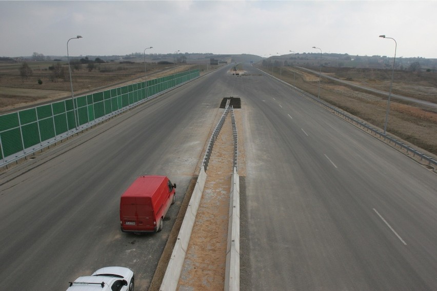 Autostrada A1 kończy się w Ożarowicach/Pyrzowicach. Trasę do...