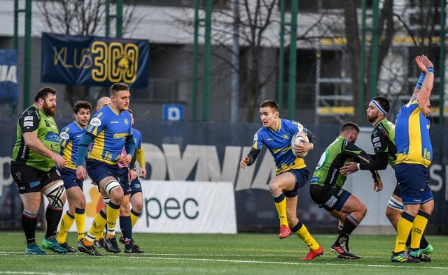 27.02.2021 gdynianarodowy stadion rugby - mecz rugby arka gdynia - budowlani lodzfot. przemek swiderski / polska press / dziennik baltycki