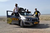  Zespół Aveo's FIRST Mongol Rally Team na mecie w Mongolii