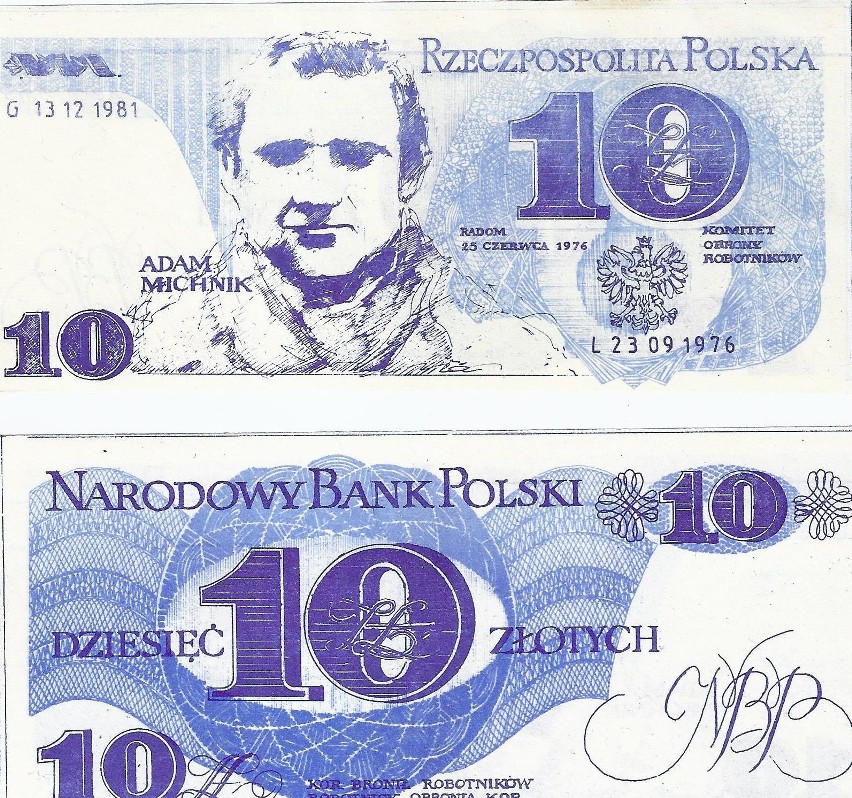 Banknoty podziemnej "Solidarności". Powstawały w konspiracyjnych drukarniach w całej Polsce