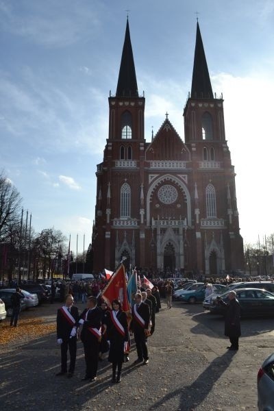 Częstochowa. Marsz Niepodległości środowisk prawicowych