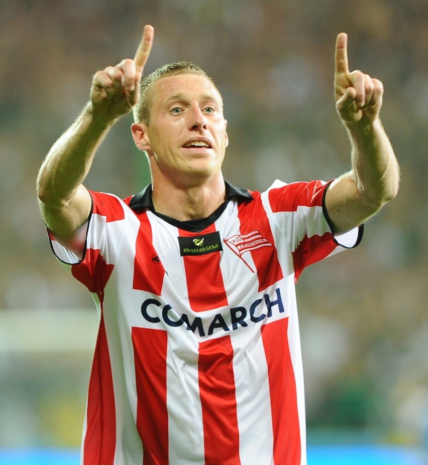 Bartosz Ślusarski grał w Cracovii w latach 2009 - 2010,...