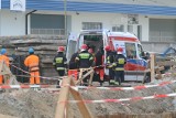 Śmiertelny wypadek na budowie w Bielanach Wrocławskich. Nie żyje mężczyzna