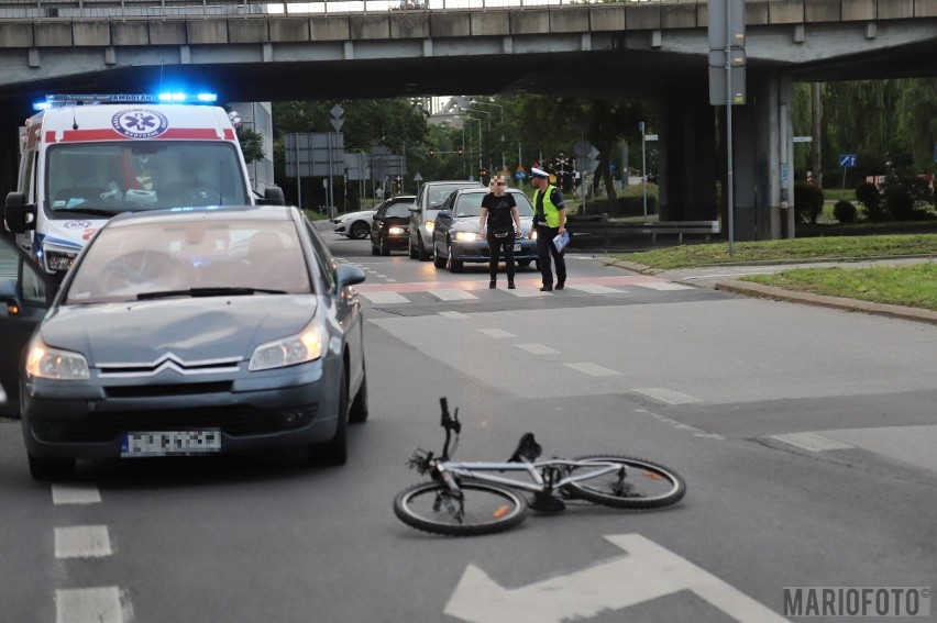 10-latek potrącony na przejeździe dla rowerów na placu Konstytucji 3 Maja w Opolu