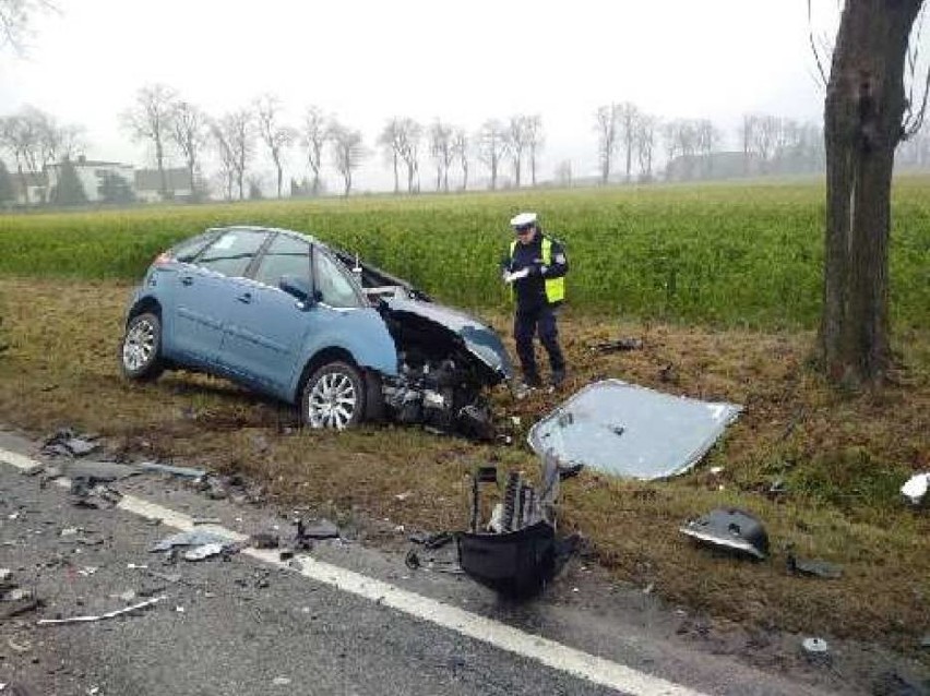 Śmiertelny wypadek pod Krotoszynem na DK 36. Jedna osoba nie...