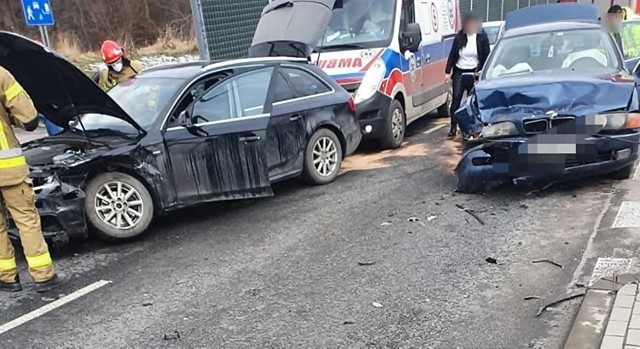 Do wypadku doszło na ulicy Matuszczyka w Wodzisławiu Śl.