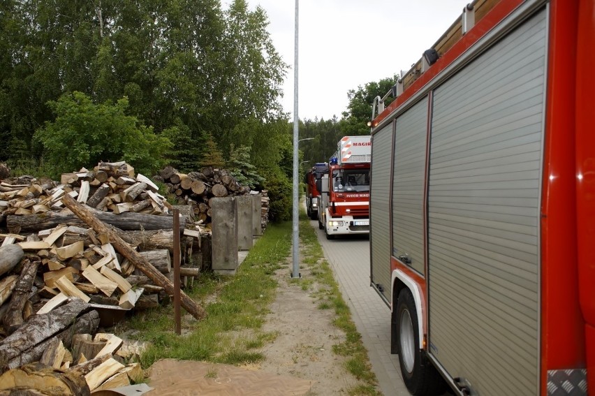 Pożar w piwnicy domu jednorodzinnego w Lubuczewie. Nikomu nic się stało