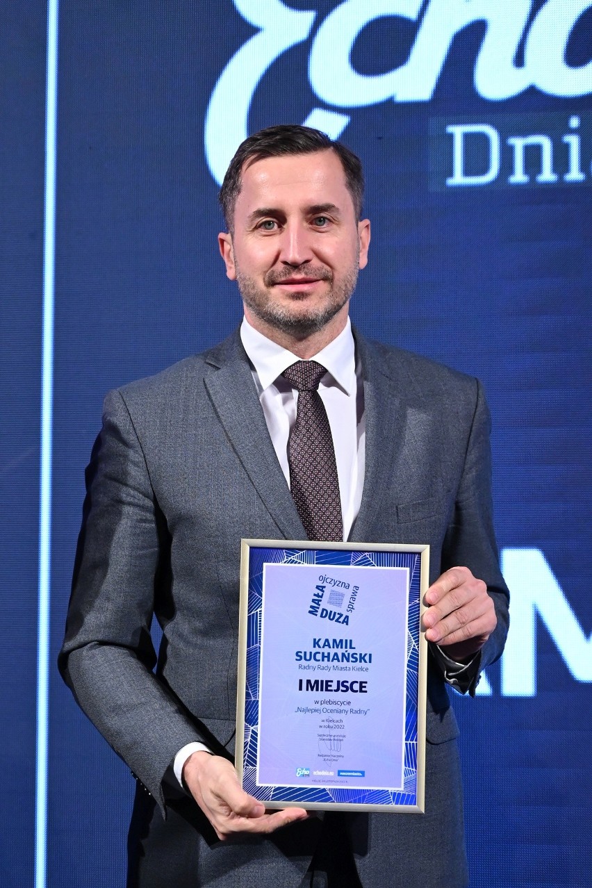 Kamil Suchański, najlepszy radny w regionie