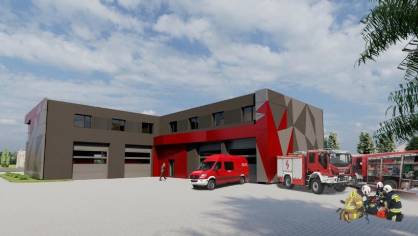 Tak będzie wyglądał budynek straży pożarnej w Kaliszu