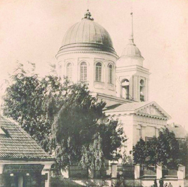 Tak wyglądała cerkiew w 1897 roku.
