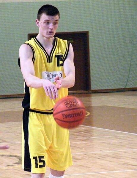 Łukasz Majewski był najskuteczniejszym graczem zespołu...