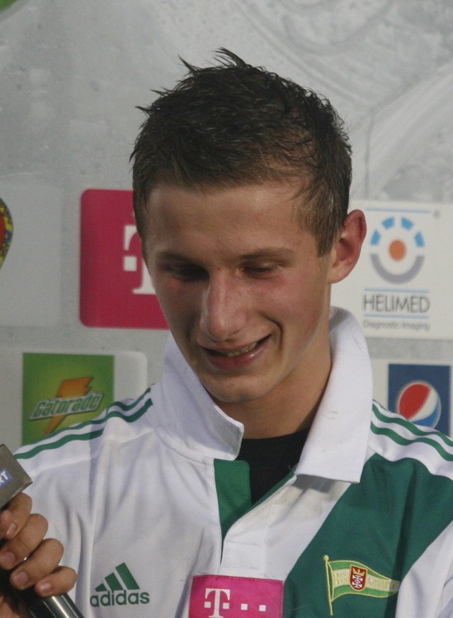 Kacper Łazaj był najmłodszym gola w rundzie jesiennej