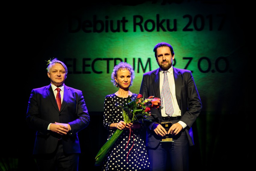 Nagrodę za Debiut Roku dla firmy Electrum odebrała Marta...